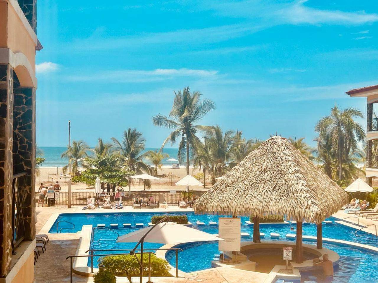 Apartamento De Lujo Las 3 Gotas Jaco, Frente Al Mar Con Vista A La Playa Экстерьер фото