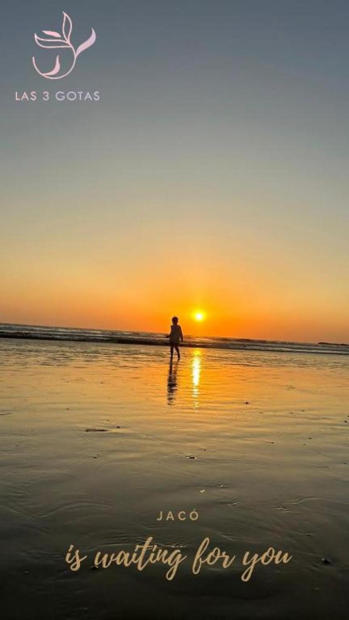 Apartamento De Lujo Las 3 Gotas Jaco, Frente Al Mar Con Vista A La Playa Экстерьер фото